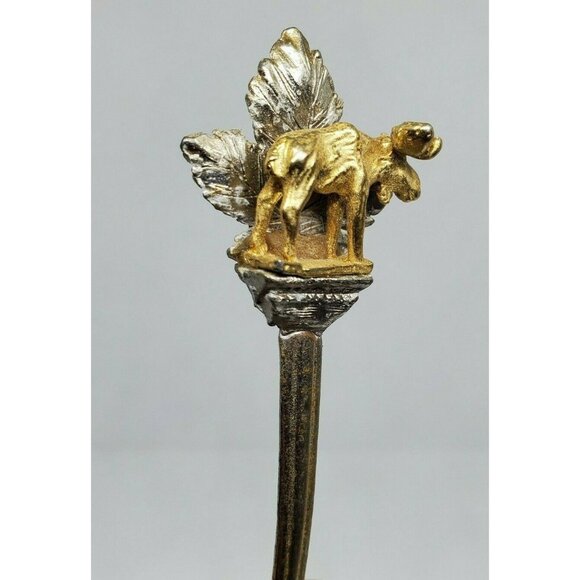 Embossed Moose Leaf Mini Collectible Spoon home décor - Picture 8 of 12
